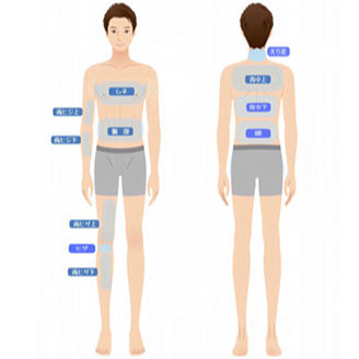 バイキング脱毛部位一覧